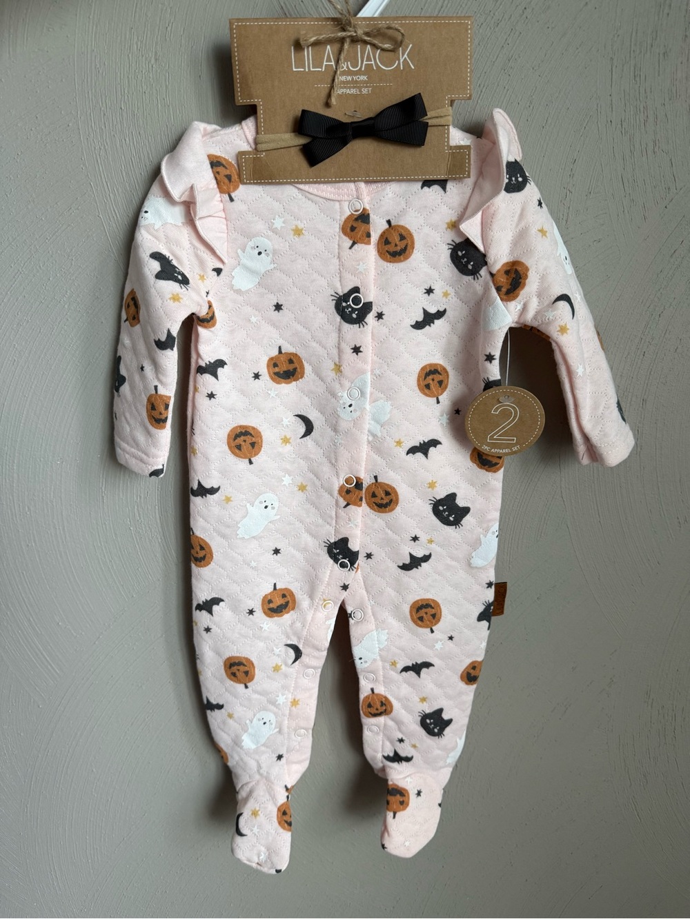 Baby girl Lila & Jack Halloween outfit